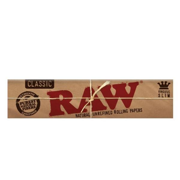 Feuille slim Raw non blanchies