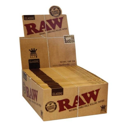 Feuille slim Raw non blanchies