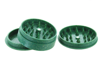 KUSH BONG -green organic- Petit grinder en chanvre 50 mm